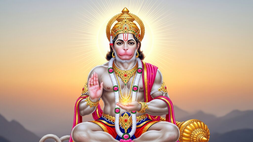 Hanuman Pradakshina Mantram