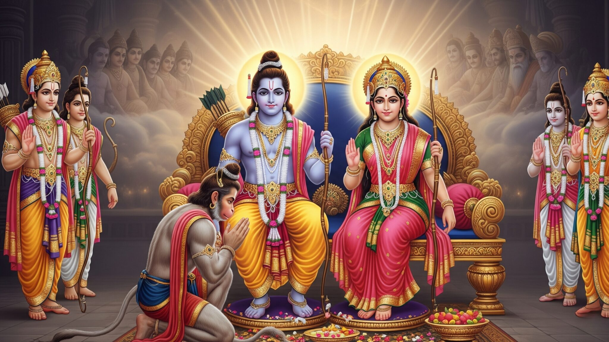 Namostu Ramaya-నమోస్తు రామాయ సలక్షణాయ–అర్థం-భక్తి భావన