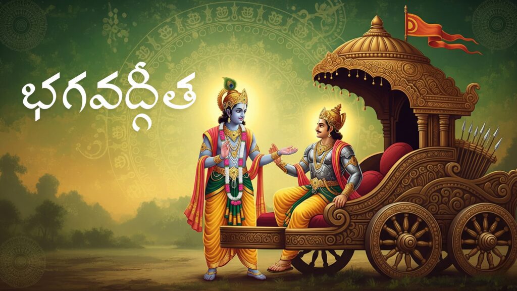 Bhagavad Gita in Telugu Language