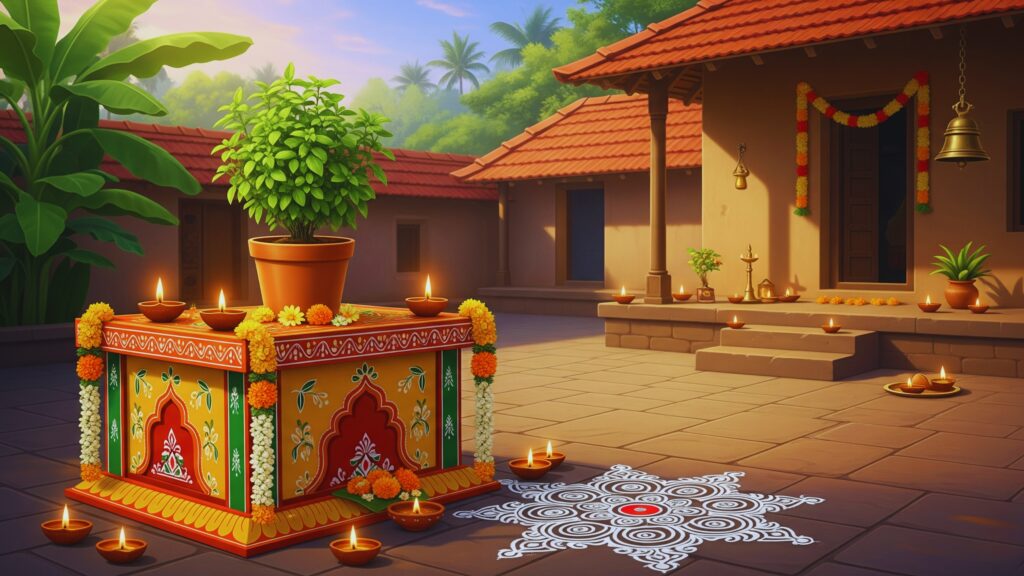 Tulasi Stotram Telugu