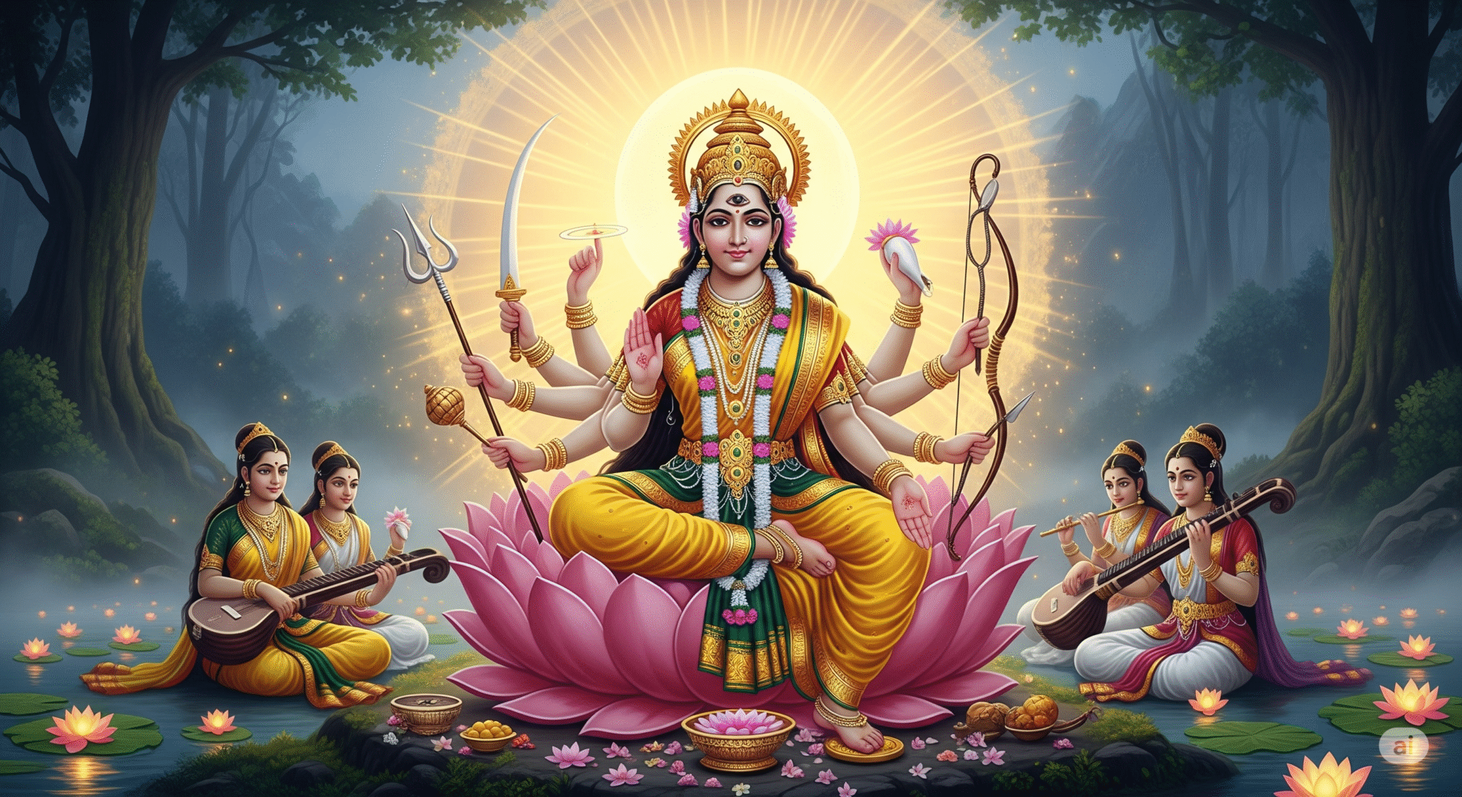 RajaRajeshwari Ashtakam in Telugu