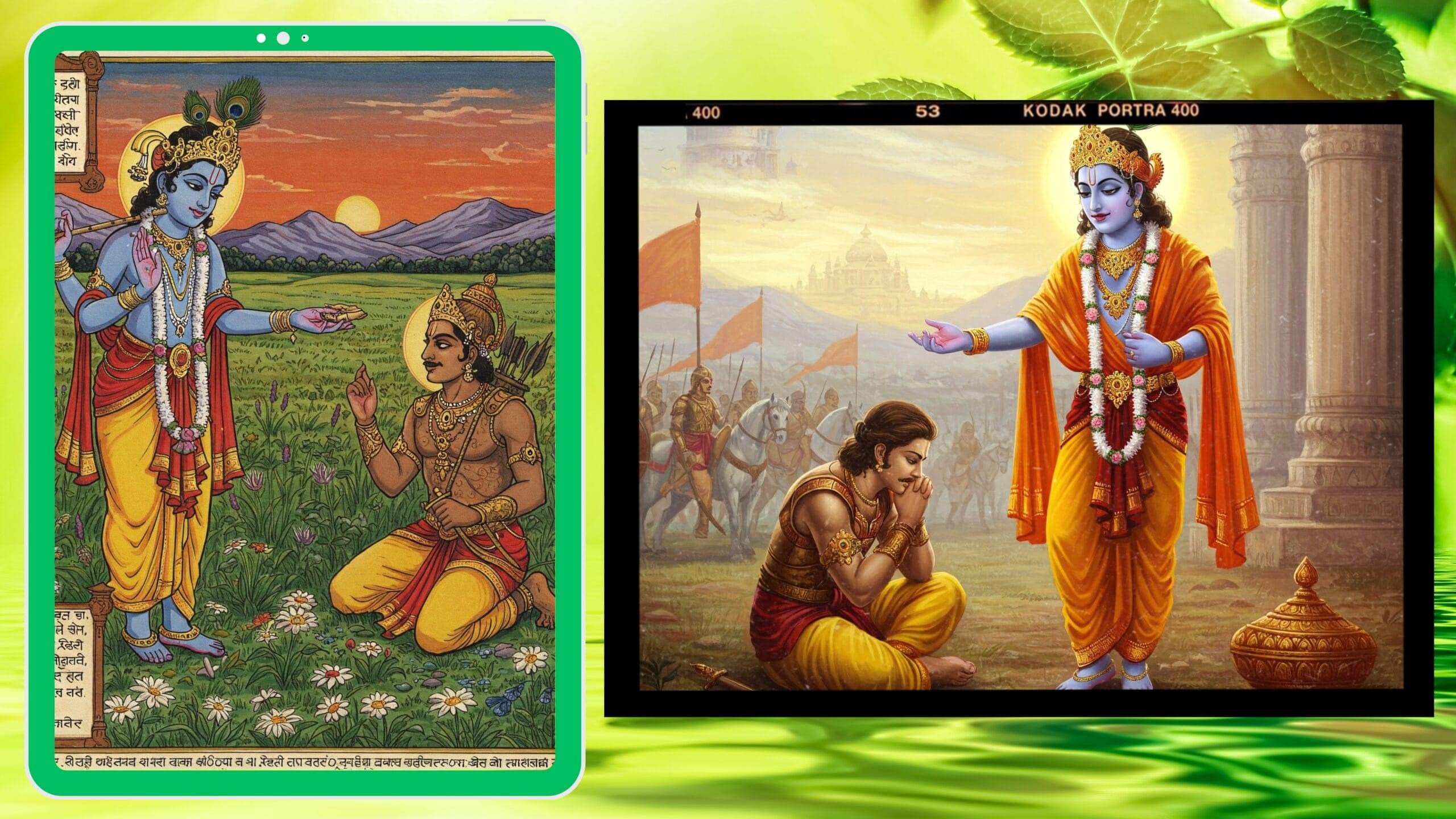 Bhagavad Gita in Telugu Language-భగవద్గీత 3వ అధ్యాయము-Verse 1 & 2