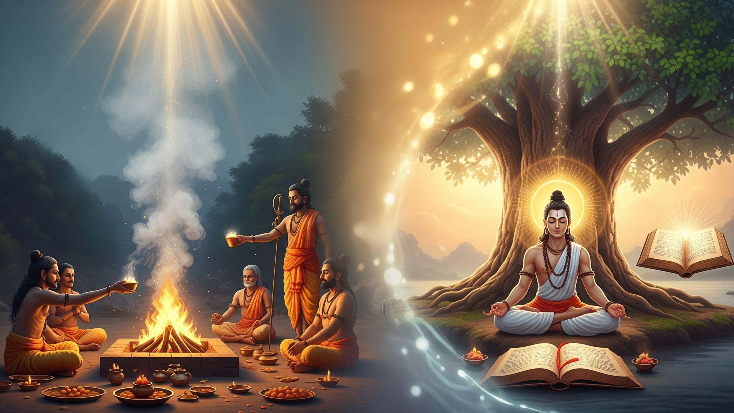 Bhagavad Gita in Telugu Language-భగవద్గీత 4వ అధ్యాయము-Verse 25